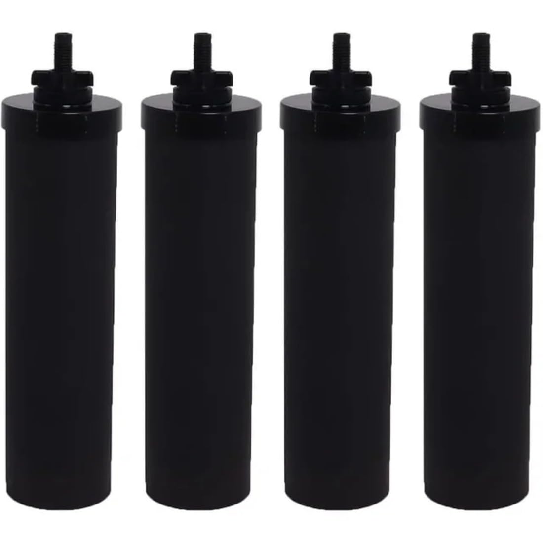 Water Filter, Replacement for Berkey® BB9-2® Black Purification Elements and for Berkey® Gravity Filter System, Pack of 4 for Berkey® water filter replacement.